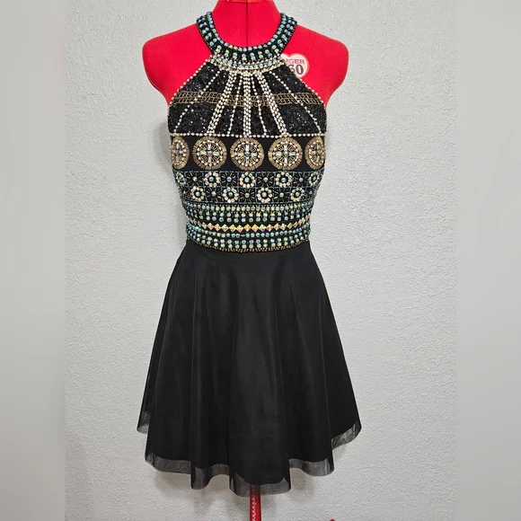 black mesh dress long Pinkblush Black Shimmer Mesh Long Sleeve Ruched Maternity Midi Dress Medium